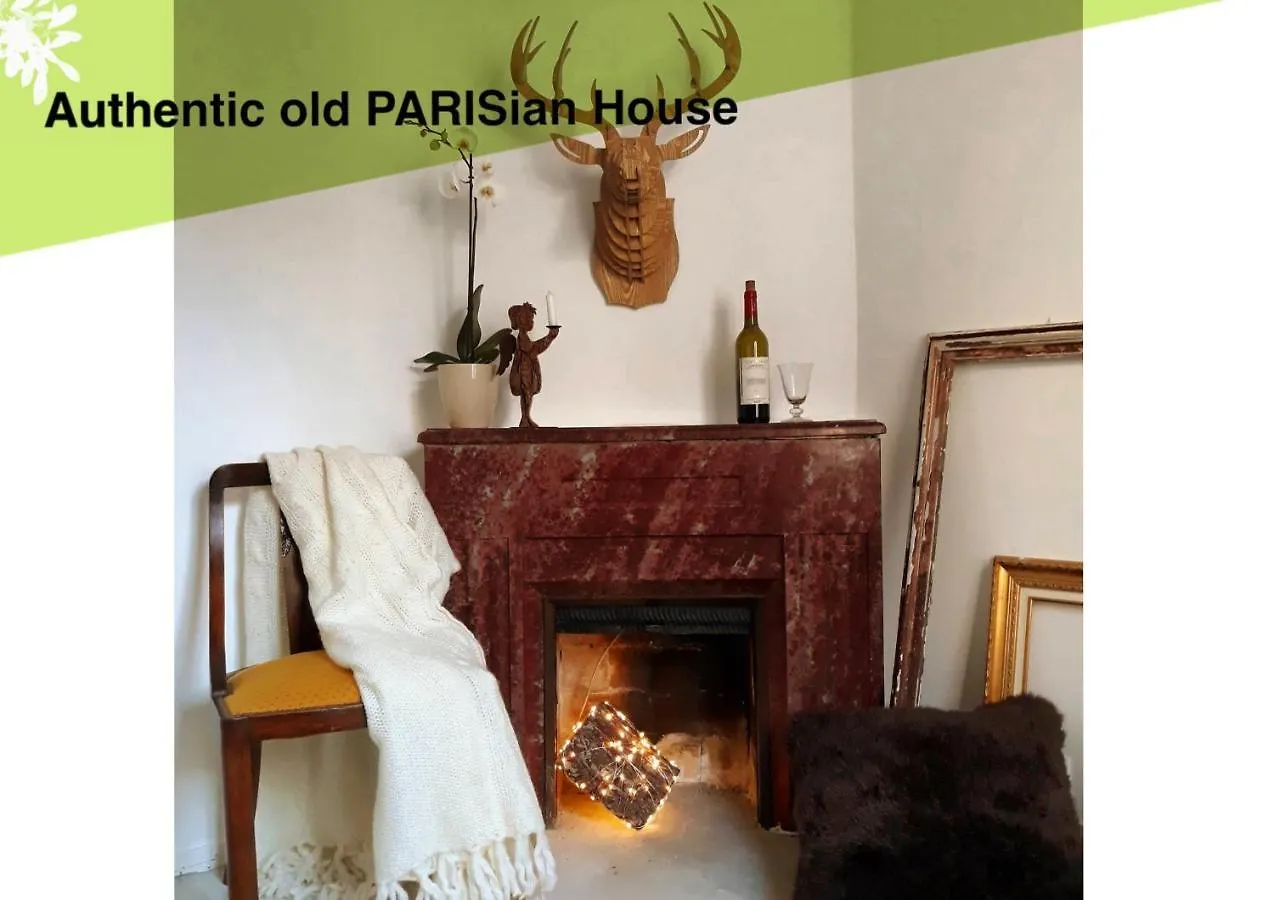 Paris Authentic House Metro 14 Station Hopital Bicetre, Rer B Gentilly *